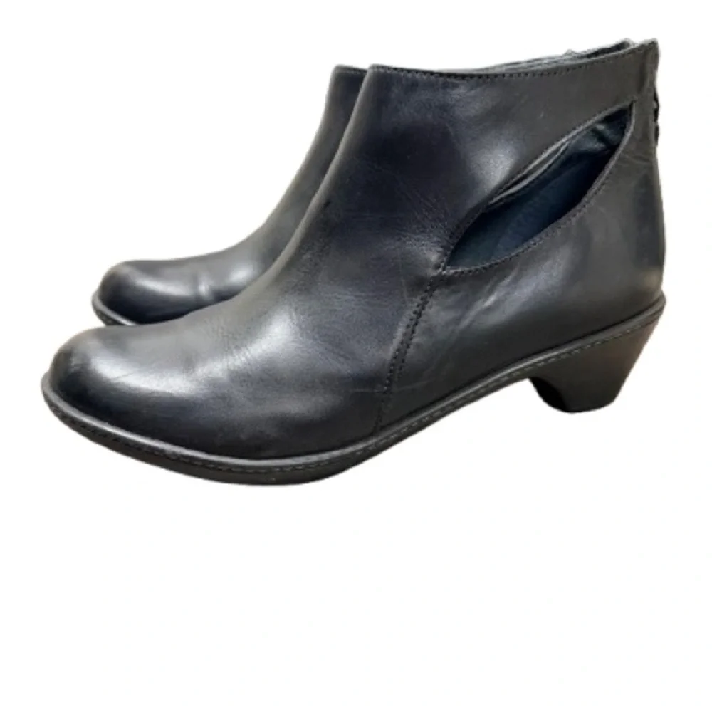Dansko Women's Bonita Ankle Boots Black Leather Size 41/11-11.5 US Minimal Wear! - Picture 3 of 10